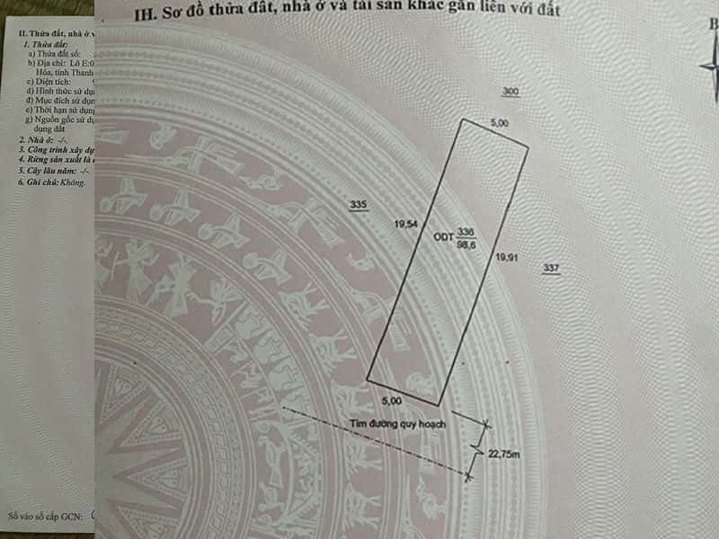 Lô E09 Mb 8315 Đông Tân